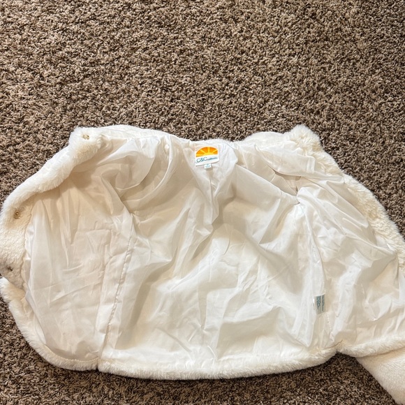 C&C California Kids White Puffer Jacket - Picture 4 of 4